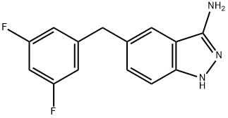 5-(3,5-difluorbenzyl)-lH-indazol-3-amin