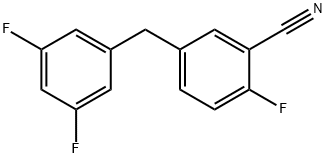 5-(3,5-difluorbenzyl)-2-fluorbenzonitril