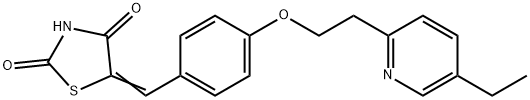 5-{4-[2-(5-etyl-2-pyridinyl)etoksyl]benzylden}-2,4-tiazolidindion