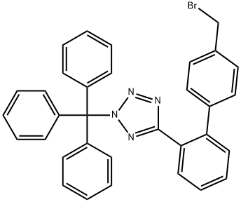 5-[4'-(brommetyl)-[1,1'-bifenyl]-2-yl]-2-(trifenylmetyl)-2H-tetrazol