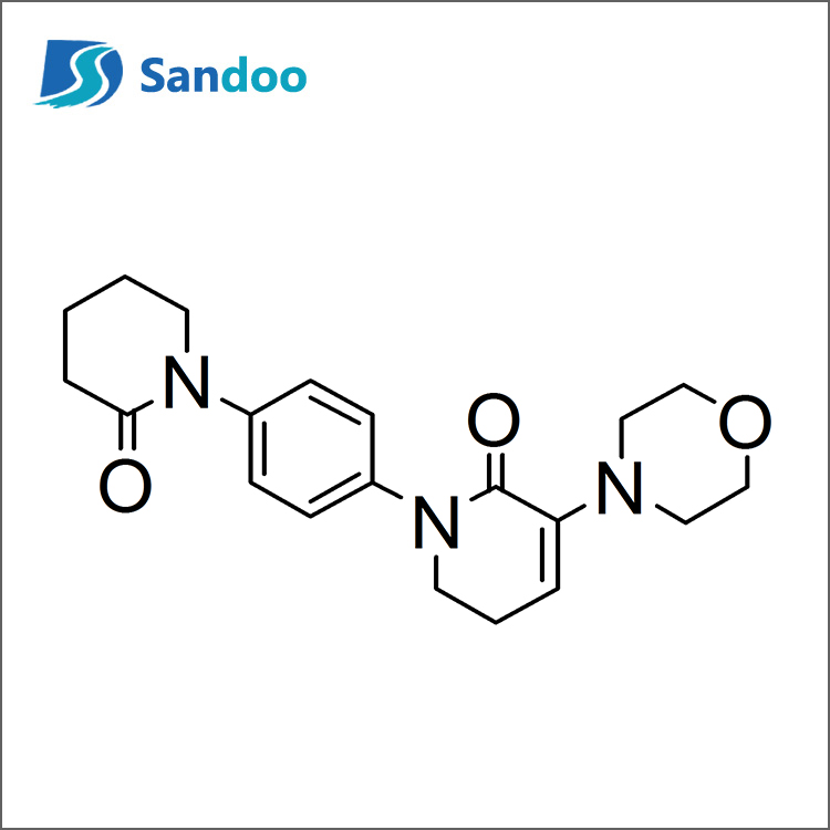 5,6-dihydro-3-(4-morfolinyl)-1-[4-(2-okso-1-piperidinyl)fenyl]-2(1H)-pyridinon