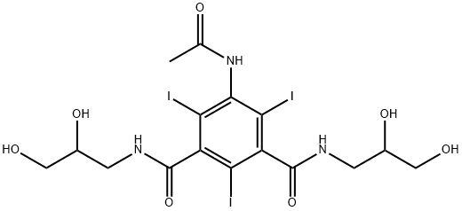 5-(acetamido)-N,N'-bis(2,3-dihydroksypropyl)-2,4,6-trijod-1,3-benzendikarboksamid