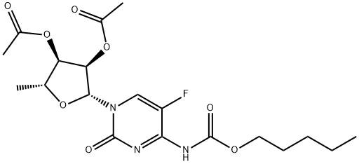 5'-deoksy-5-fluor-N-[(pentoyloksy)karbonyl]cytidin 2',3'-diacetat