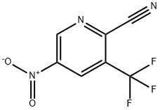 5-nitro-3-trifluormetylpyridin-2-karbonitril