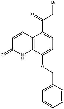 8-benzyloksy-5-(2-bromacetyl)-2-hydroksykinolin
