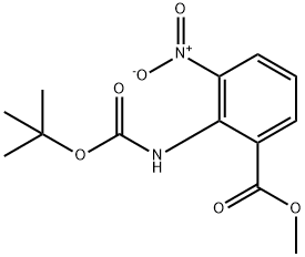 BENZOSYRE, 2-[[(1,1-DIMETYLETOKSY)KARBONYL]AMINO]-3-NITROMETYLESTER