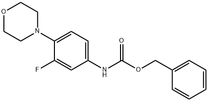 benzylester3-fluor-4-morfolin-4-ylfenyl)karbaminsyre