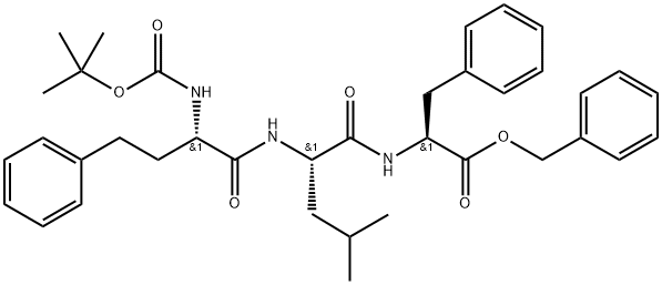 benzyl ((S)-2-((tert-butoksykarbonyl)aMino)-4-fenylbutanoyl)-L-leucyl-L-fenylalaninat