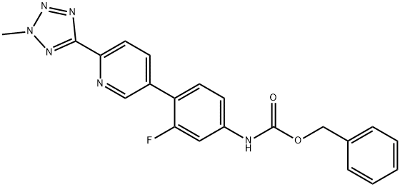 KarbaMinsyre, N-[3-fluor-4-[6-(2-metyl-2H-tetrazol-5-yl)-3-pyridinyl]fenyl]-, fenylMetylester