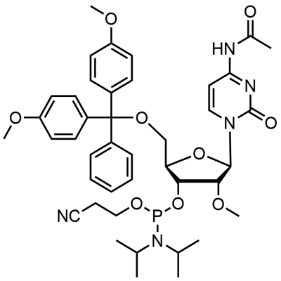 DMT-2'O-Methyl-rC(ac) Fosforamiditt