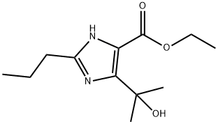 Etyl 4-(1-hydroksy-1-metyletyl)-2-propyl-imidazol-5-karboksylat