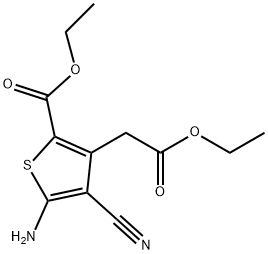 Etyl 5-amino-4-cyano-3-(2-etoksy-2-oksoetyl)tiofen-2-karboksylat