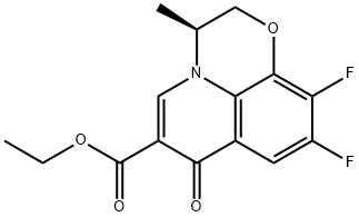 Etyl (S)-9,10-difluor-3-metyl-7-okso-2,3-dihydro-7H-pyrido[1,2,3-de]-1,4-benzoksazin-6-karboksylat