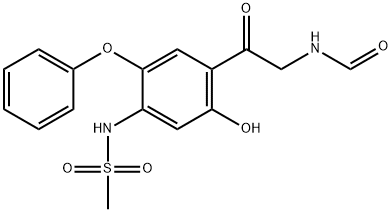 Metansulfonamid, N-[4-[2-(for MylaMino)acetyl]-5-hydroksy-2-fenoksyfenyl]-