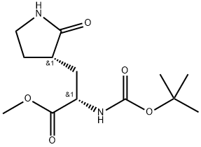 Metyl(S)-2-(Boc-amino)-3-[(S)-2-okso-3-pyrrolidinyl]propanoat