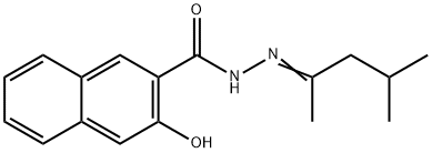 N'-(1,3-dimetylbutyliden)-3-hydroksy-2-naftohydrazid