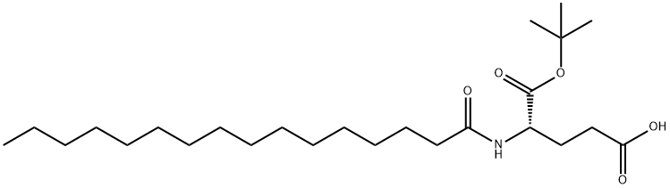 N-(1-oksoheksadecyl)-L-glutaminsyre tert-butylester