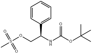 N-[(1R)-2-[(Metylsulfonyl)oksy]-1-fenyletyl]karbaminsyre 1,1-dimetyletylester