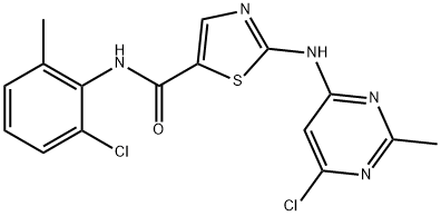 N-(2-klor-6-metylfenyl)-2-[(6-klor-2-metyl-4-pyrimidinyl)amino]-5-tiazolkarboksamid