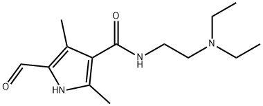 N-(2-(dietylamino)etyl)-5-formyl-2,4-dimetyl-1H-pyrrol-3-karboksamid