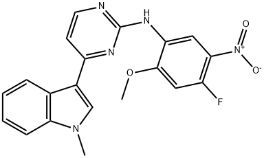 N-(4-fluor-2-metoksy-5-nitrofenyl)-4-(1-metylindol-3-yl)pyriMidin-2-aMin