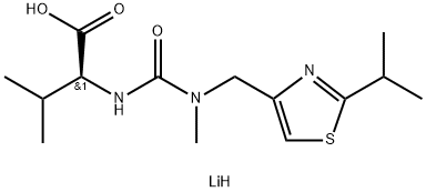 N-[N-metyl-N-((2-isopropyl-4-tiazolyl)metyl)amino)karbonyl]-L-valin，litiumsalt