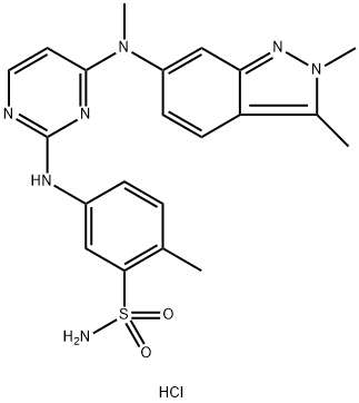 Pazopanib hydroklorid
