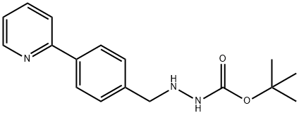 tert-butyl 2-(4-(pyridin-2-yl)benzyl)hydrazinkarboksylat