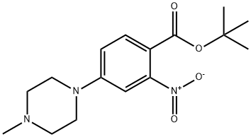 tert-butyl 4-(4-metylpiperazin-1-yl)-2-nitrobenzoat