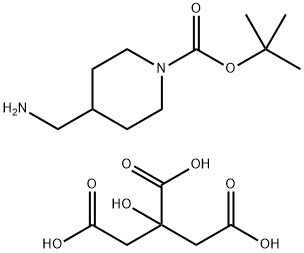 tert-butyl-4-(aminometyl)piperidin-1-karboksylat;sitronsyre