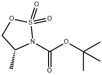 Tert-butyl (R)-4-metyl-2,2-diokso-[1,2,3]oksatiazolidin-3-karboksylat