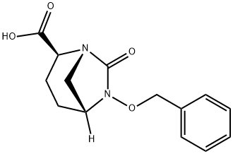 trans-6-benzyloksy-7-okso-1,6-diazabicyklo[3.2.1]oktan-2-karboksylsyre