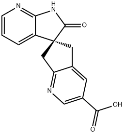 6S)-2'-okso-1',2',5,7-tetrahydrospiro[cyklopenta[b]pyridin-6,3'-pyrrolo[2,3-b]pyridin]-3-karboksylsyre